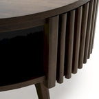 Table basse Sierra moderne du milieu du siècle avec rangement