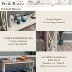 Console étroite avec espace de rangement - 11,8P x 39,4L x 31,5H