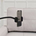 Canapé-lit en lin avec lit gigogne, espace de rangement supplémentaire, support de téléphone et chargeur USB