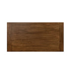 Table à manger Drystan en bois massif brun rustique de 72 pouces