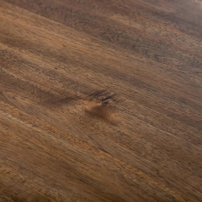 Table à manger Drystan en bois massif brun rustique de 72 pouces