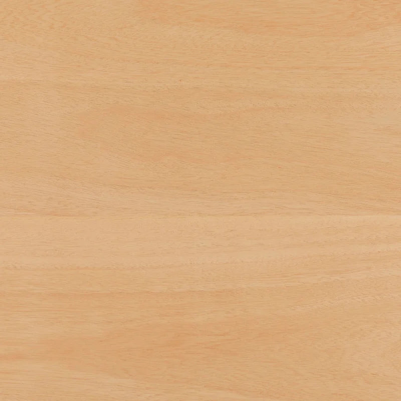 Chaise de salle à manger moderne en bois massif à dossier arrondi