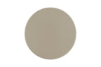 Matte MDF End Table with Rounded Sculptural Form for Living Room & Bedroom