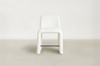 Bouclé Bar Stool with Sculptural Curves for Kitchen & Bar