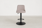 Modern Adjustable Bar Stool with 360° Swivel & Height Lever for Kitchen & Island