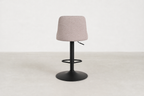 Modern Adjustable Bar Stool with 360° Swivel & Height Lever for Kitchen & Island