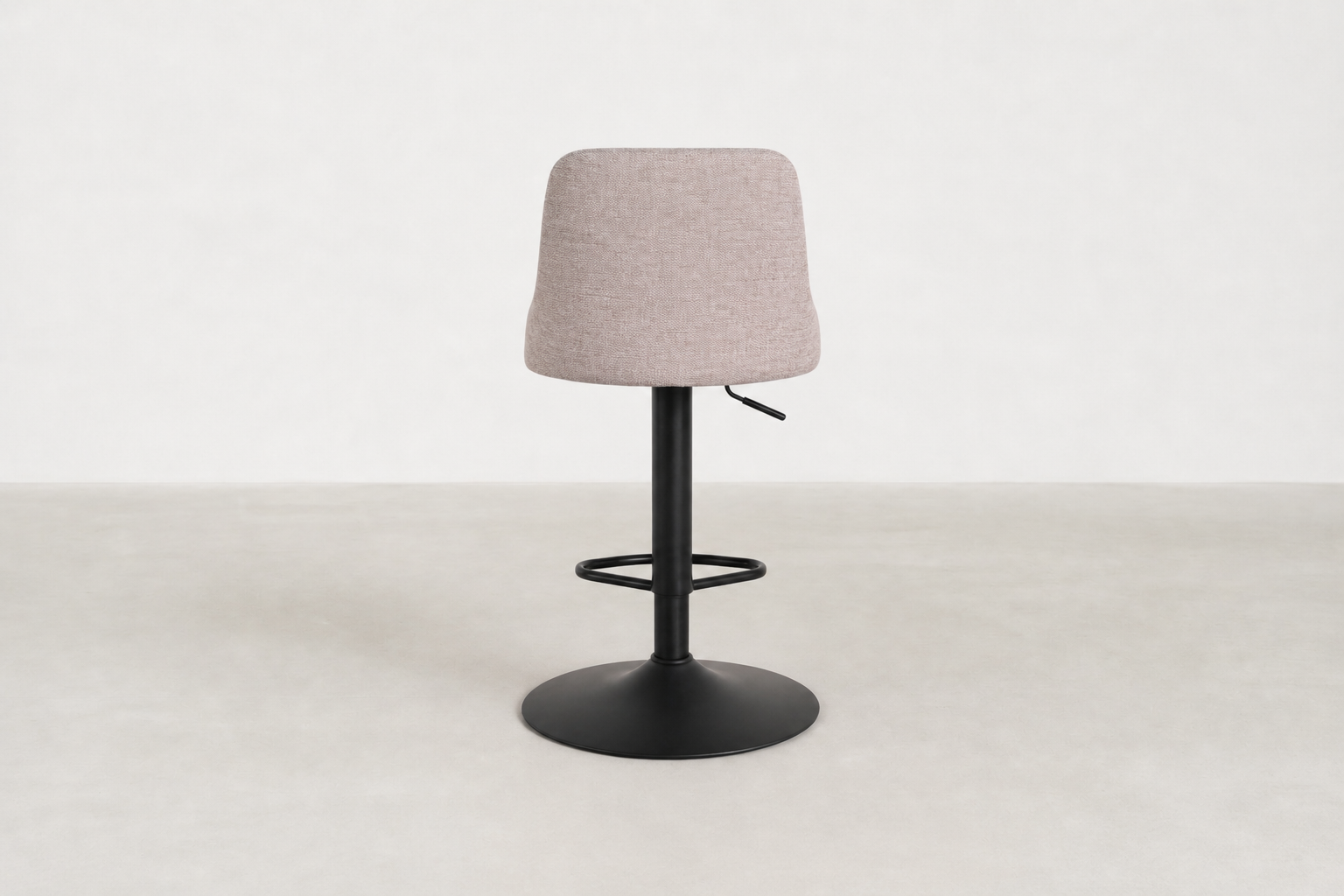 Modern Adjustable Bar Stool with 360° Swivel & Height Lever for Kitchen & Island